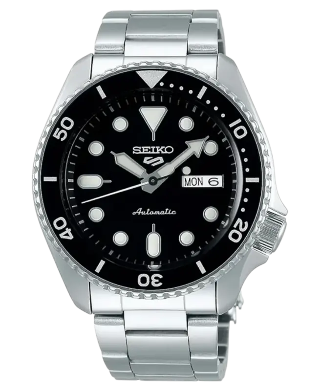 Seiko 5 Sports Automatiskt Svart/Stål 43 mm SRPD55K1
