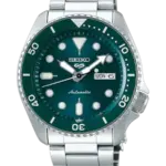 SEIKO Sports 5 Automatisk Grön/Stål 43 mm SRPD61K1