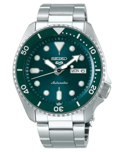Seiko 5 Sports Automatiskt Grön/Stål 43 mm SRPD61K1