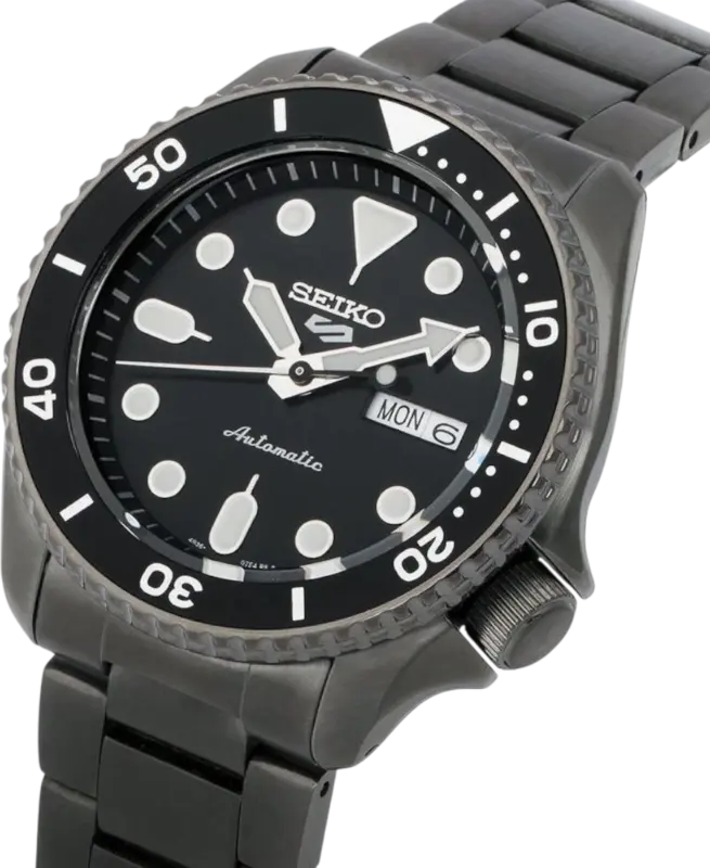 Seiko 5 Sports Automatiskt Svart/Stål 43 mm SRPD65K1