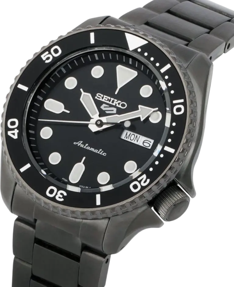Seiko 5 Sports Automatiskt Svart/Stål 43 mm SRPD65K1