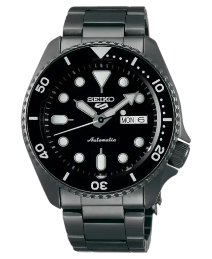 Seiko 5 Sports Automatiskt Svart/Stål 43 mm SRPD65K1