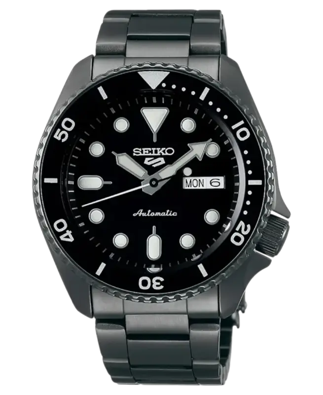 Seiko 5 Sports Automatiskt Svart/Stål 43 mm SRPD65K1