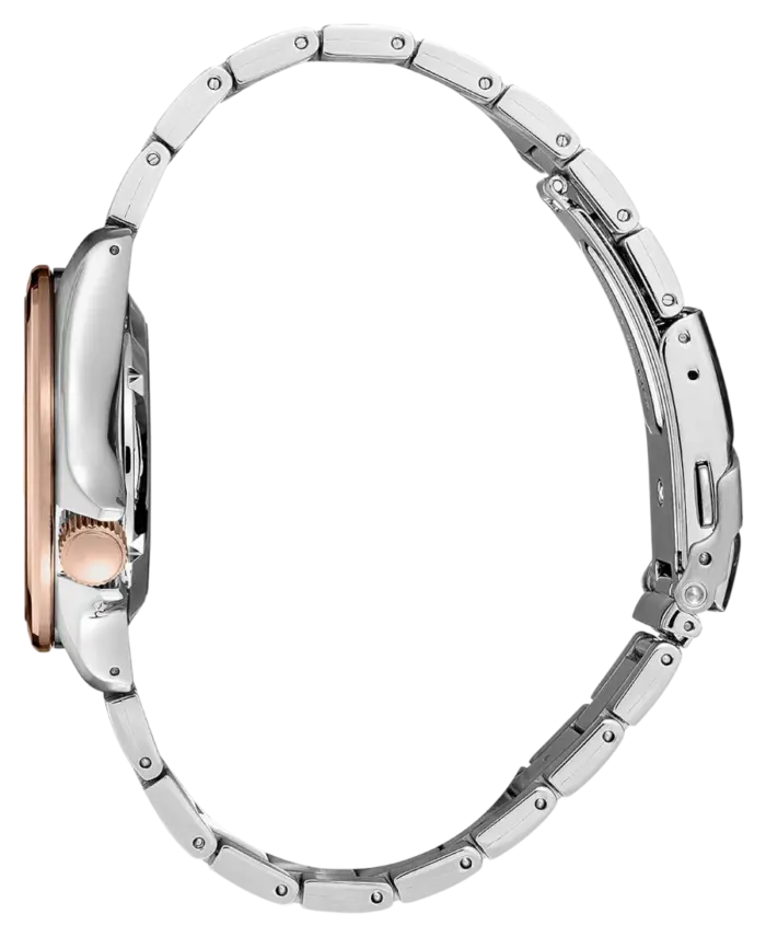 Seiko 5 Automatisk Svart/Roséguldstonat stål 40 mm SRPE58K1