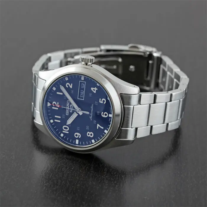 Seiko 5 Sports Automatisk Blå/Stål 39.4 mm SRPG29K1