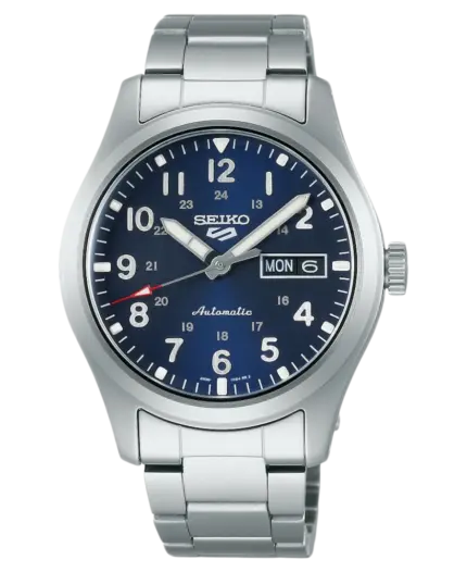 Seiko 5 Sports Automatisk Blå/Stål 39.4 mm SRPG29K1