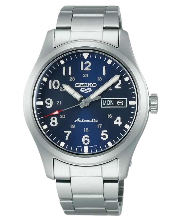 Seiko 5 Sports Automatisk Blå/Stål 39.4 mm SRPG29K1