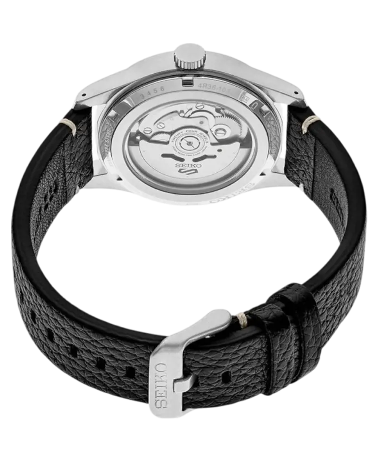 Seiko 5 Sports Automatisk Blå/Läder 39.4 mm SRPG39K1