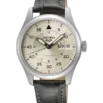 SEIKO Sports 5 Automatisk Champagne/Läder 36 mm SRPJ87K1