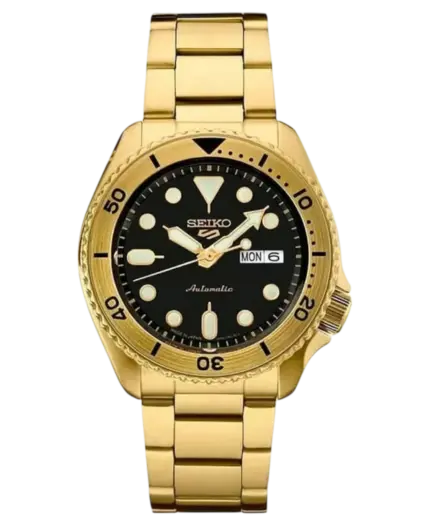 Seiko 5 Sports SRPK18 Automatisk Guld/Stål 42.5 mm (US Special Creation) SRPK18