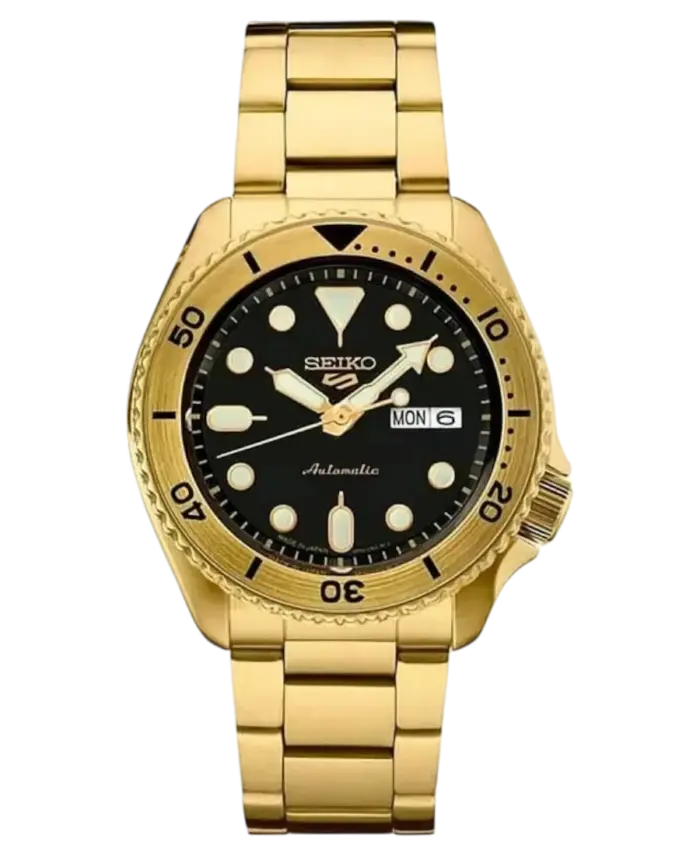 Seiko 5 Sports SRPK18 Automatisk Guld/Stål 42.5 mm (US Special Creation) SRPK18