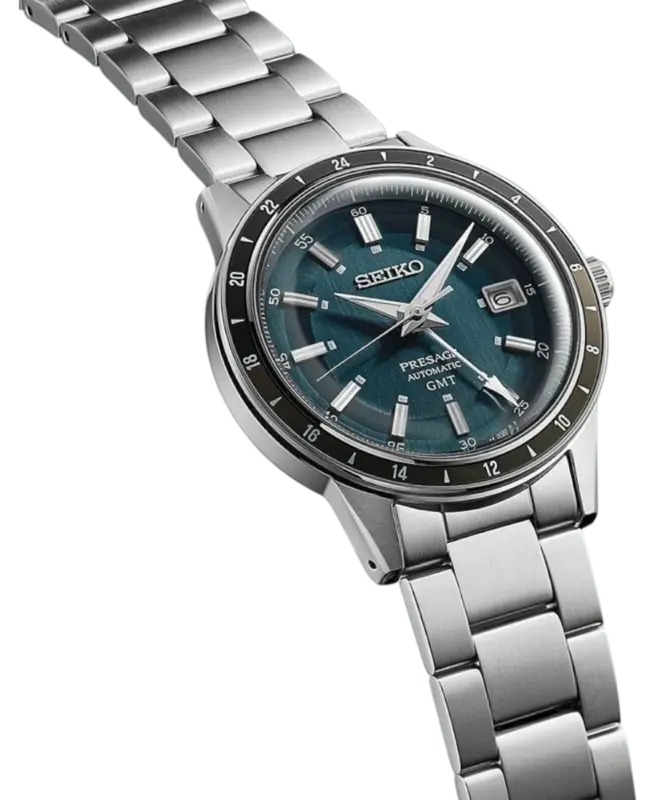 Seiko Presage Automatisk Blå/Stål 40.8 mm SSK009J1