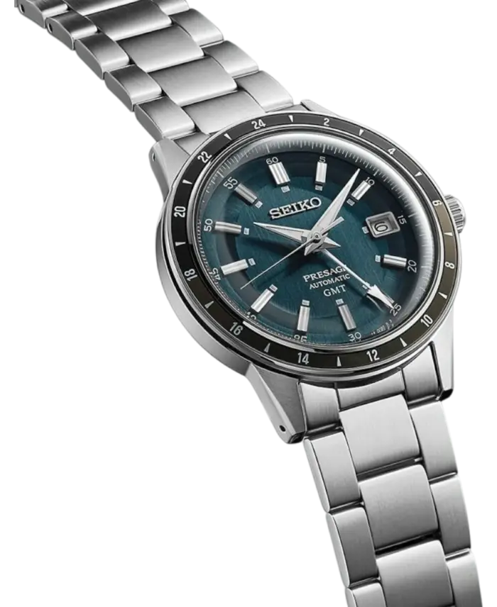 Seiko Presage Automatisk Blå/Stål 40.8 mm SSK009J1