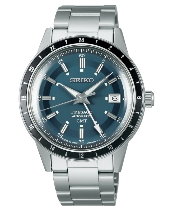 Seiko Presage Automatisk Blå/Stål 40.8 mm SSK009J1