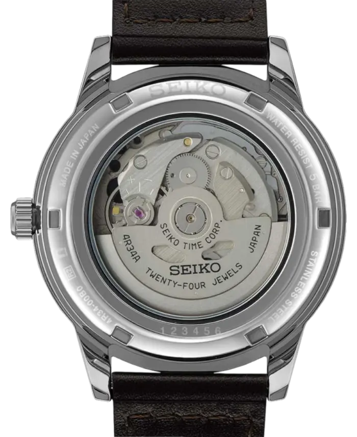 Seiko Presage Automatisk Brun/Läder 40.8 mm SSK013J1
