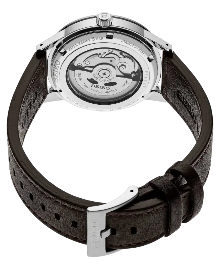 Seiko Presage Automatisk Brun/Läder 40.8 mm SSK013J1