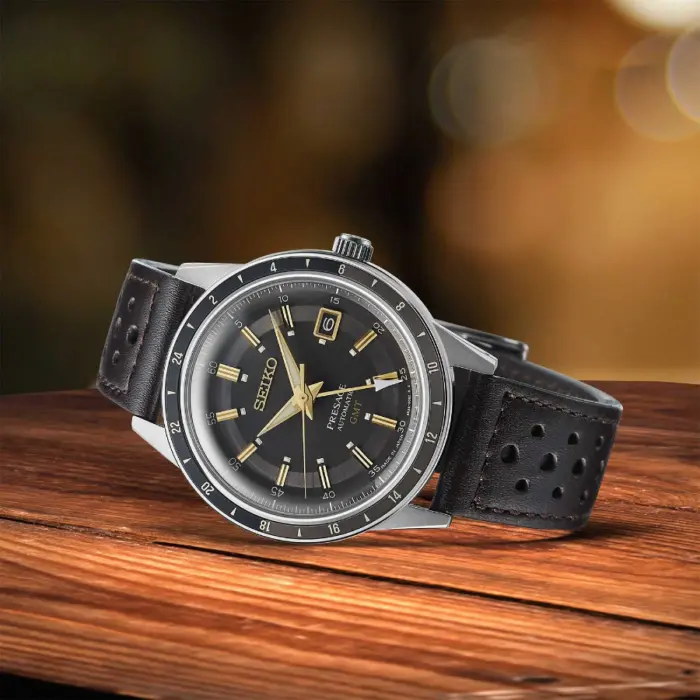 Seiko Presage Automatisk Brun/Läder 40.8 mm SSK013J1
