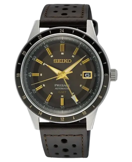Seiko Presage Automatisk Brun/Läder 40.8 mm SSK013J1