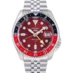SEIKO Sports 5 Automatisk Röd/Stål 42 mm SSK031K1
