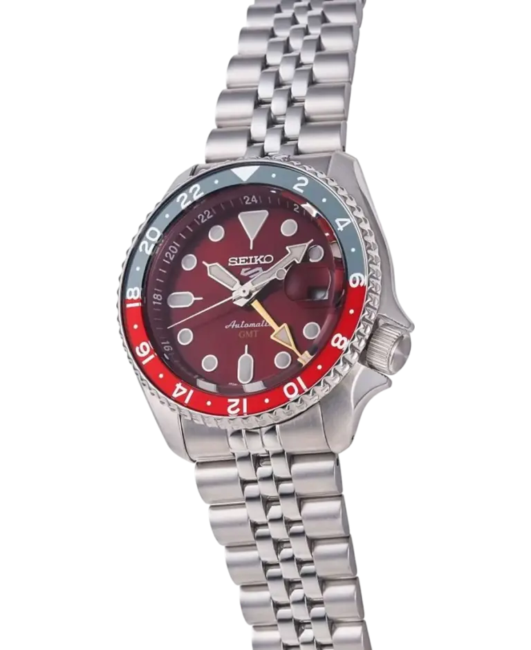 Seiko 5 Sports Automatiskt GMT Röd SSK031K1