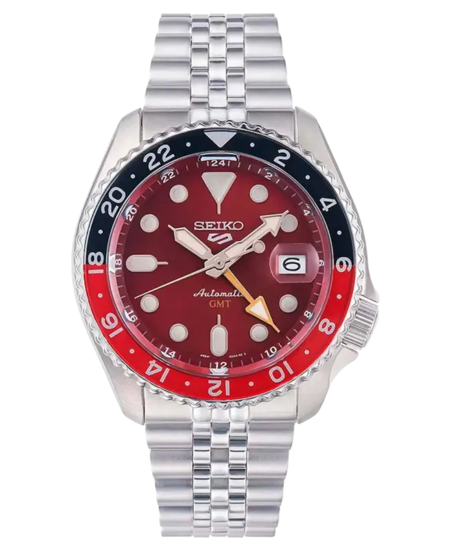 Seiko 5 Sports Automatiskt GMT Röd SSK031K1