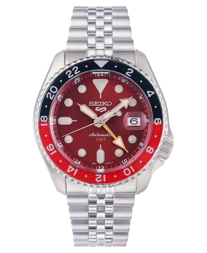 Seiko 5 Sports Automatiskt GMT Röd SSK031K1