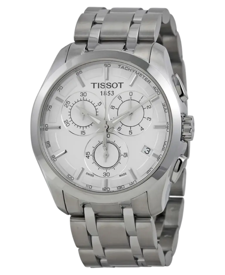 Tissot Couturier Silverfärgad/Stål 41 mm T035.617.11.031.00