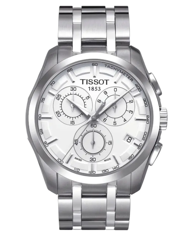 Tissot Couturier Silverfärgad/Stål 41 mm T035.617.11.031.00
