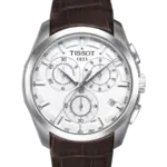 Tissot T-Trend Couturier Silverfärgad/Läder 41 mm T035.617.16.031.00