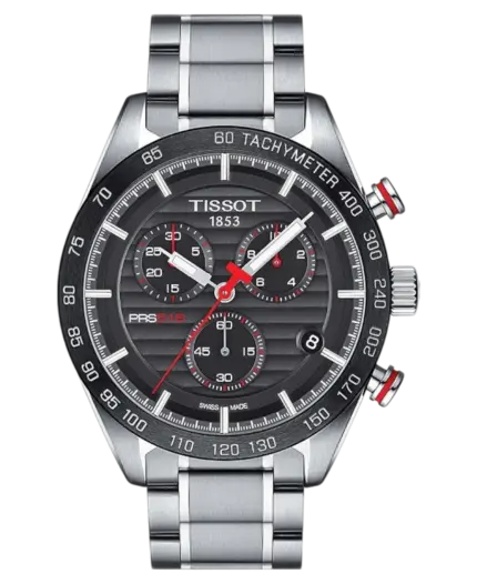 Tissot PRS 516 Svart/Stål 42 mm T100.417.11.051.01