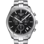 Tissot PR 100 Chronograph Gent Svart/Stål 41 mm T101.417.11.051.00