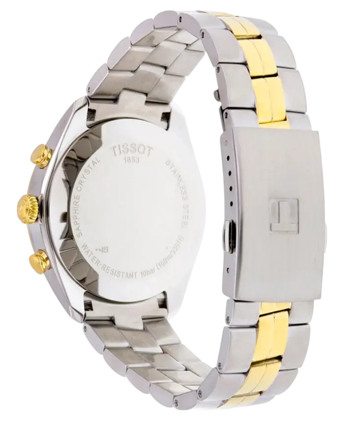 Tissot PR 100 Chronograph Gent Silver/Gulguld 41 mm T101.417.22.031.00