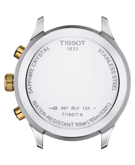 Tissot T-Sport Grön/Gulguldtonat stål 45 mm T116.617.22.091.00