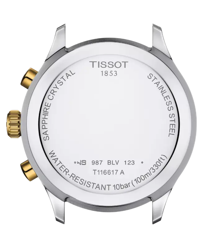 Tissot T-Sport Grön/Gulguldtonat stål 45 mm T116.617.22.091.00