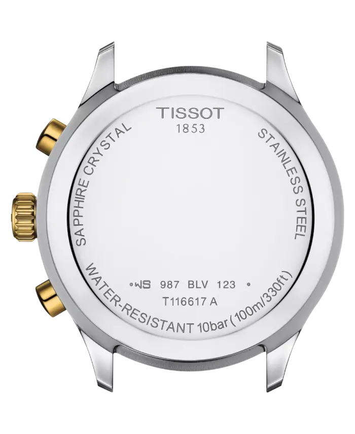 Tissot T-Sport Grön/Gulguldtonat stål 45 mm T116.617.22.091.00