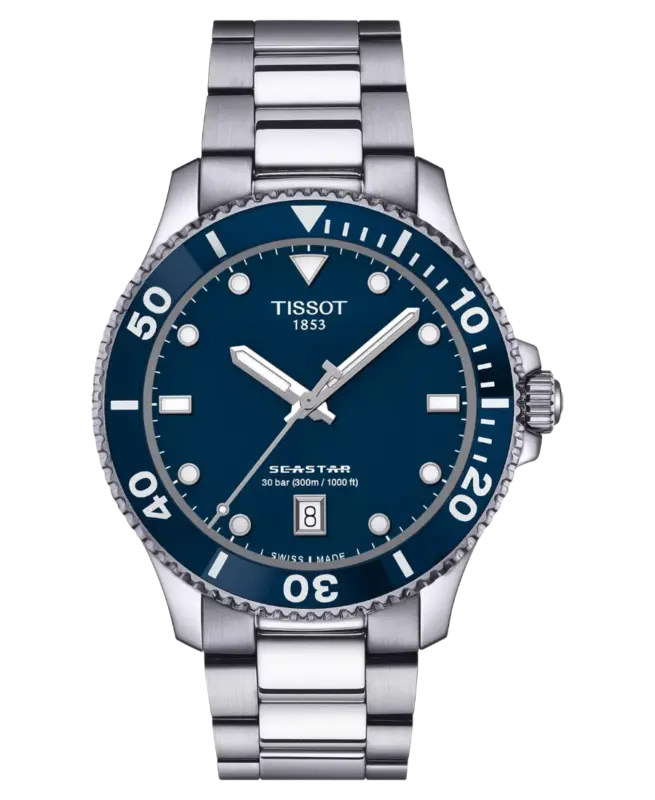 Tissot Seastar 1000 Quartz Blå/Stål 40 mm T120.410.11.041.00