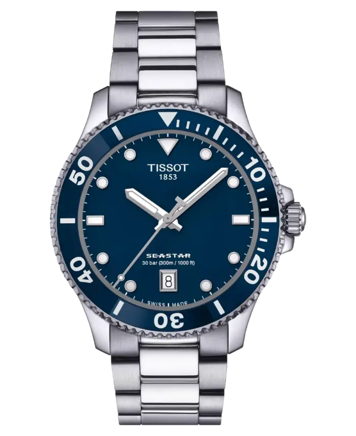 Tissot Seastar 1000 Quartz Blå/Stål 40 mm T120.410.11.041.00