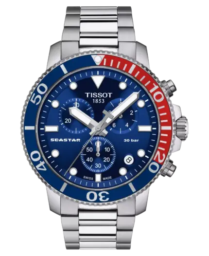 Tissot Seastar 1000 Quartz Chronograph Blå 45,5 mm T120.417.11.041.03