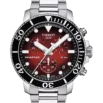 Tissot Seastar 1000 Chronograph Rödsvart/Stål 45.5 mm T120.417.11.421.00