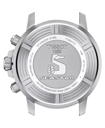 Tissot Seastar 1000 Chronograph Röd/Svart 45,5 mm T120.417.11.421.00