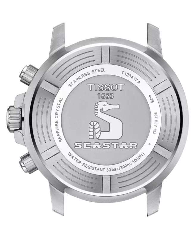 Tissot Seastar 1000 Chronograph Röd/Svart 45,5 mm T120.417.11.421.00