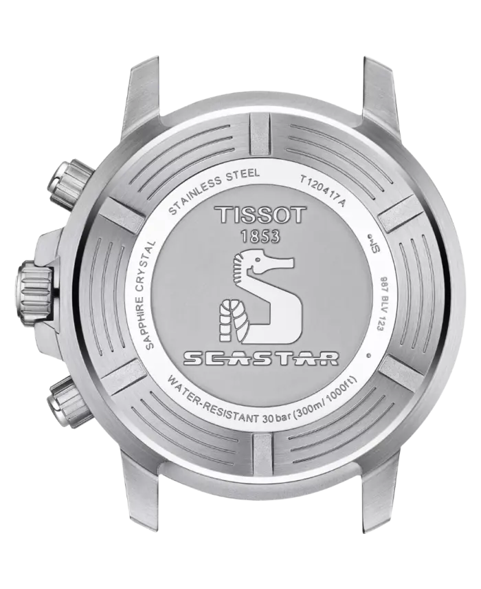 Tissot Seastar 1000 Chronograph Röd/Svart 45,5 mm T120.417.11.421.00