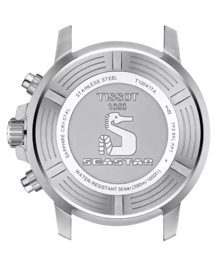 Tissot Seastar 1000 Chronograph Blå/Svart 45,5 mm T120.417.17.041.00