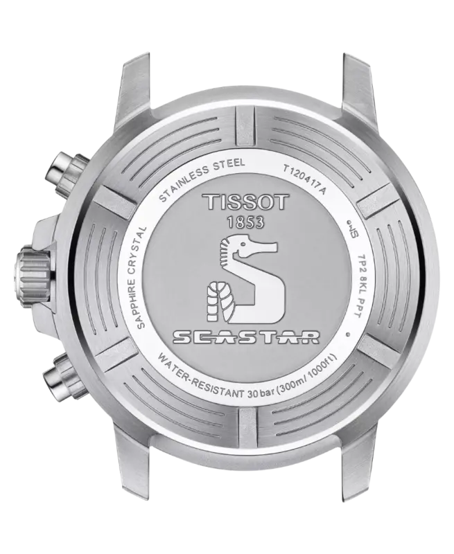 Tissot Seastar 1000 Chronograph Blå/Svart 45,5 mm T120.417.17.041.00