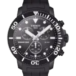 Tissot Seastar 1000 Chronograph Svart/Gummi 45.5 mm T120.417.37.051.02