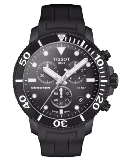 Tissot Seastar 1000 Chronograph Svart PVD 45,5 mm T120.417.37.051.02