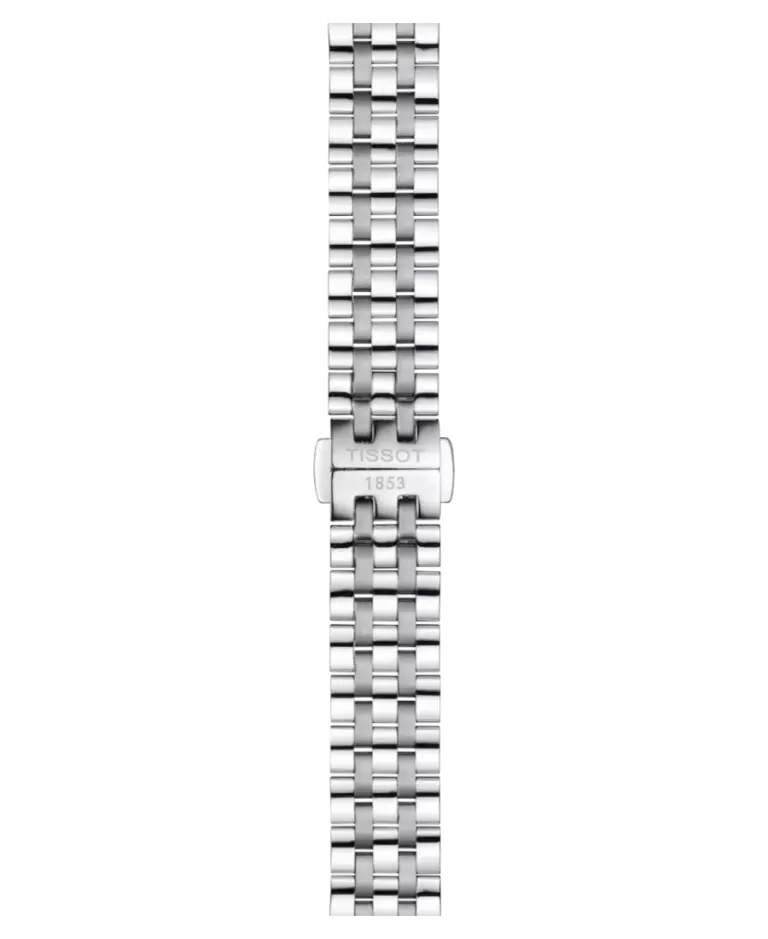 Tissot Classic Traditional/Carson Silver med romerska siffror/Stål 30 mm T122.210.11.033.00