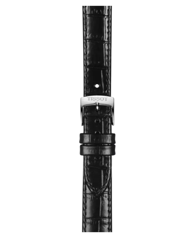 Tissot Carson Premium Lady 30 mm Stål med svart läderarmband T122.210.16.033.00