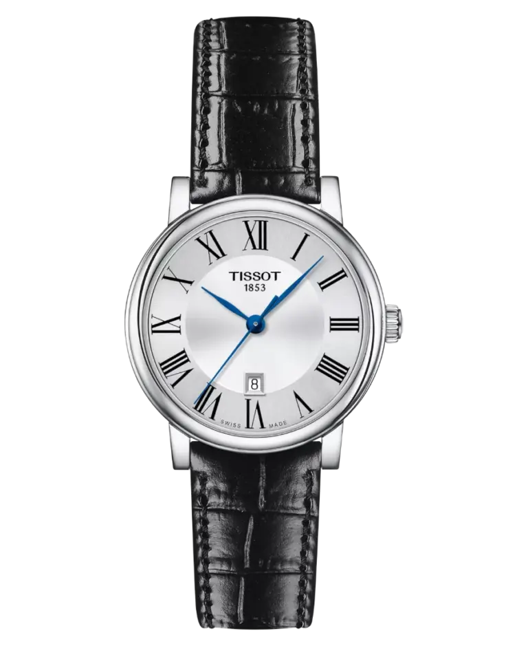 Tissot Classic Traditional Silver/Läder 30 mm T122.210.16.033.00