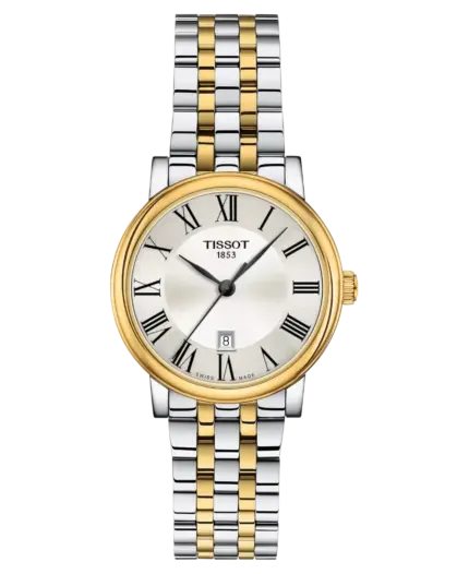 Tissot Carson Premium Lady 30 mm Gulguld PVD/Stål T122.210.22.033.00